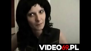 Russische sex video-Secretaris geeft blowjob in het hotel